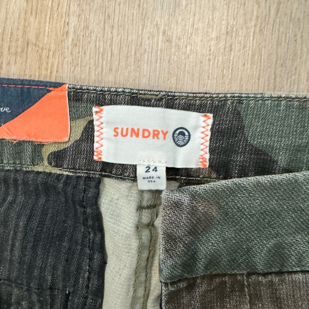 Camo pants from Sundry